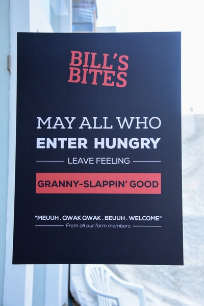 Bill’s Bites Big opening at Bliss Street